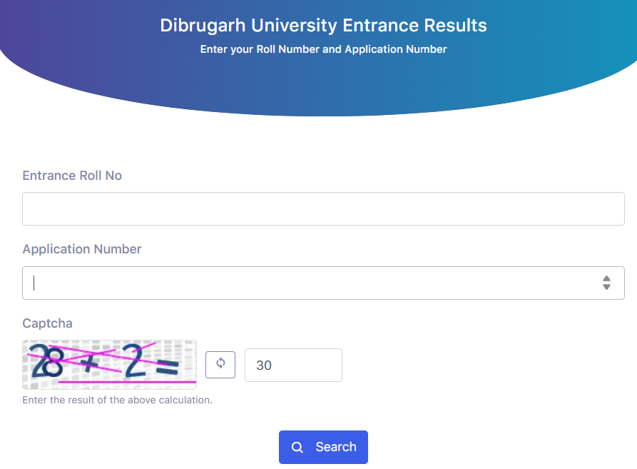 Dibrugarh University B.Ed. Entrance Result 2026