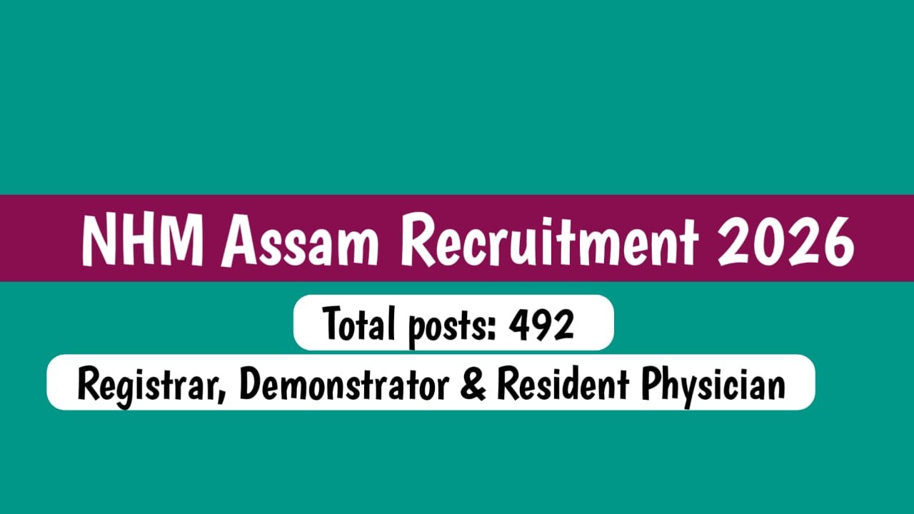 NHM Assam Recruitment 2026